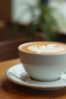flat white coffee